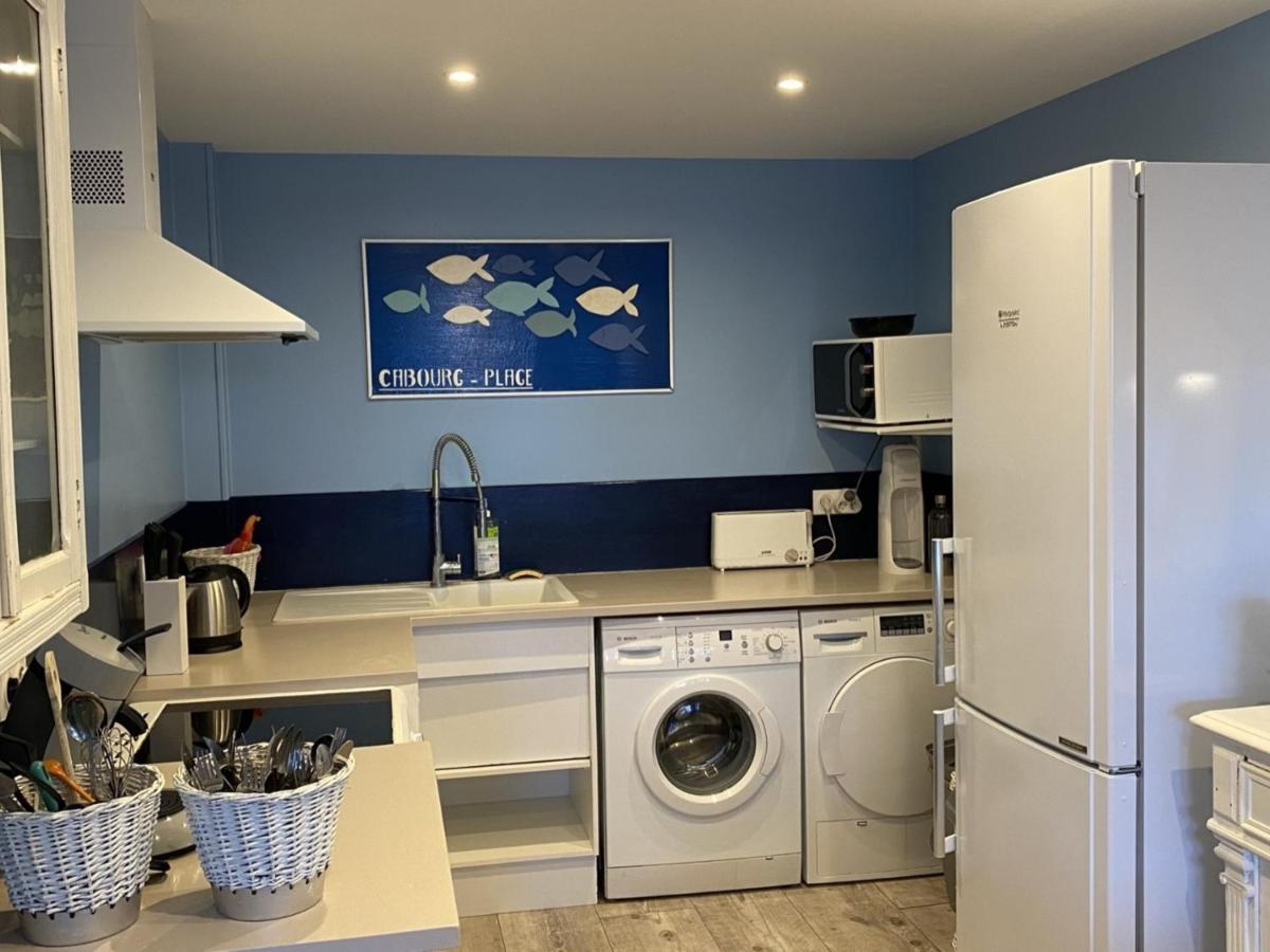 Grand Duplex En Front De Mer Avec 3 Chambres, Animaux Acceptes, Equipements Complets, Cabourg - Fr-1-487-321 Exterior foto